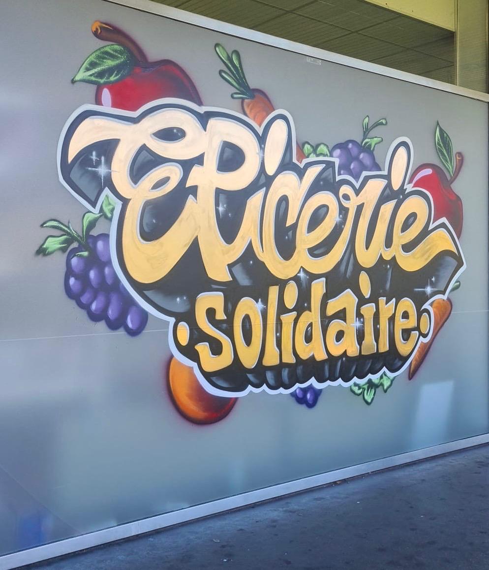 Fresque Épicerie Solidaire